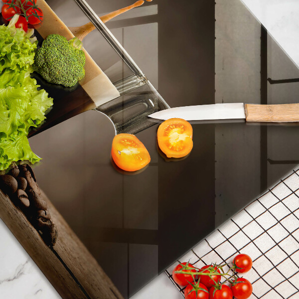 Deska do kuchni Szklanka i ziarna kawy