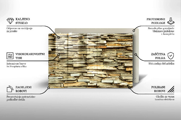 Deska do kuchni Ozdobne kamienie