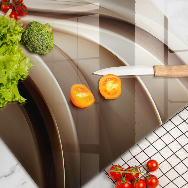 Deska do kuchni Abstrakcja łagodne linie