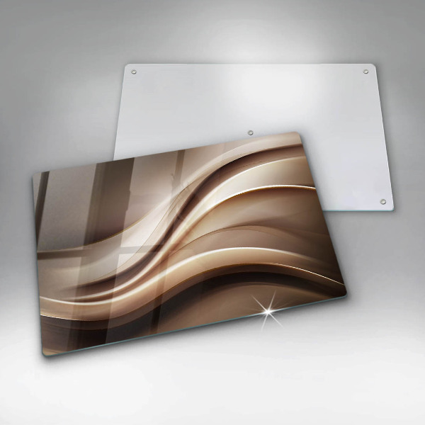 Deska do kuchni Abstrakcja łagodne linie