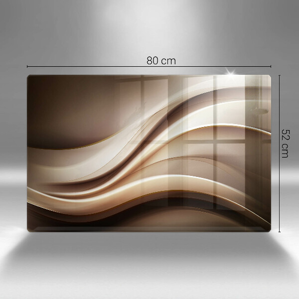 Deska do kuchni Abstrakcja łagodne linie