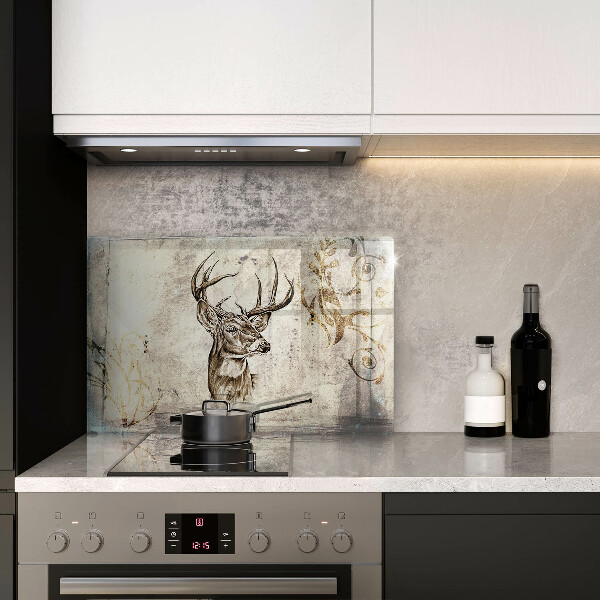 Deska do kuchni Ilustracja zwierzę jeleń