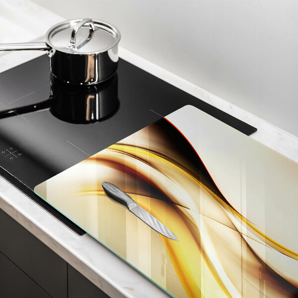 Deska do kuchni Abstrakcja dym linie