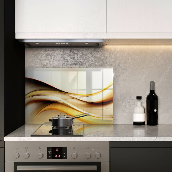 Deska do kuchni Abstrakcja dym linie