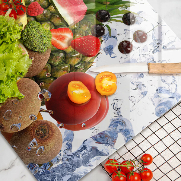 Deska do kuchni Soczyste owoce i woda