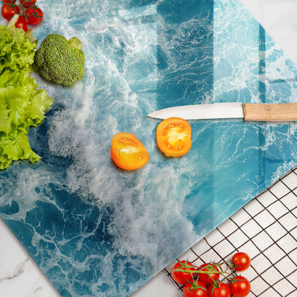 Deska do kuchni Woda morskie fale