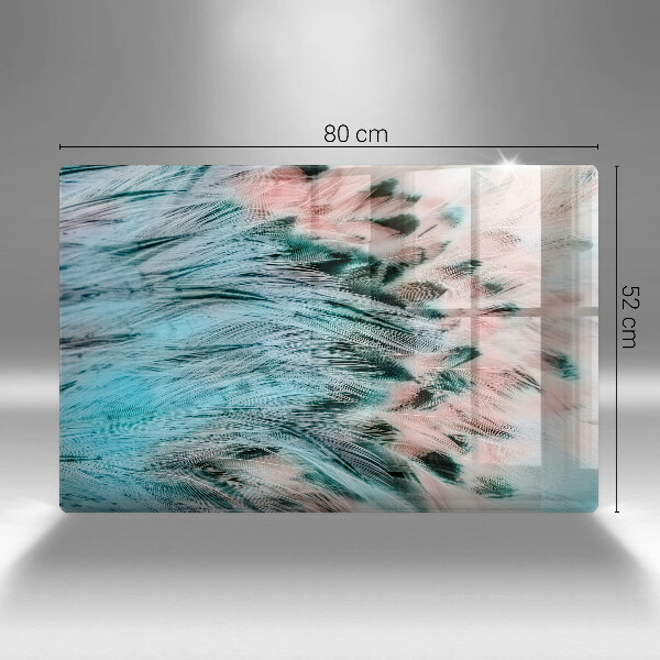 Deska do kuchni Boho ptasie pióra