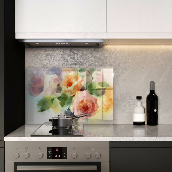 Deska do kuchni Malowane kwiaty