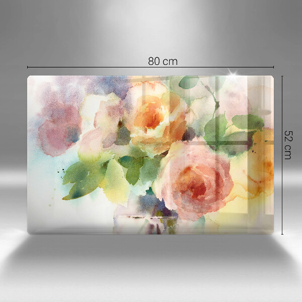 Deska do kuchni Malowane kwiaty