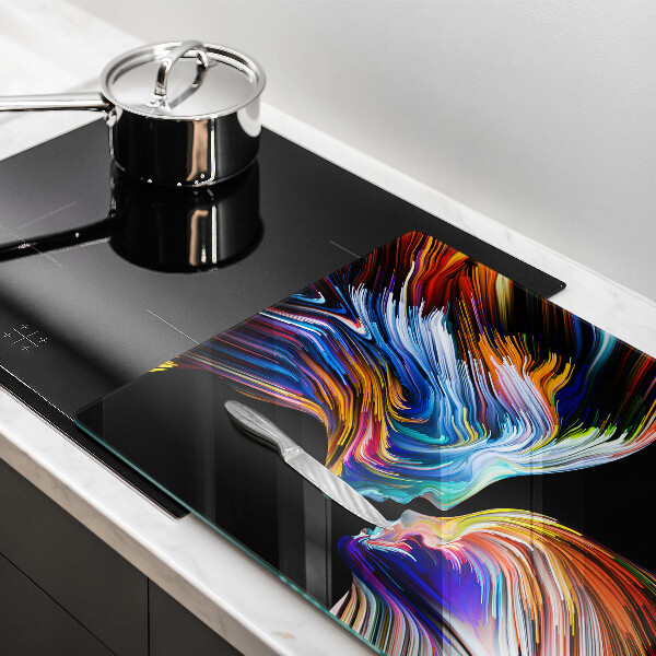 Deska do kuchni Abstrakcja pocałunek