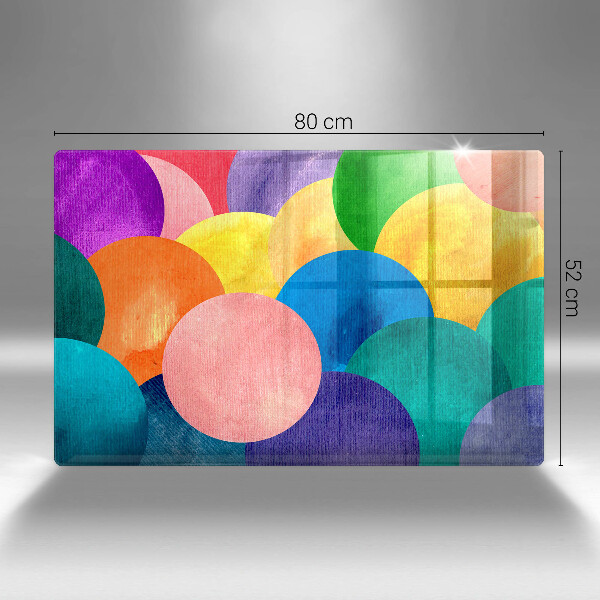 Deska do kuchni Barwne koła