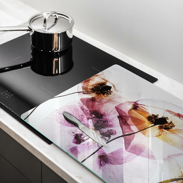 Deska do kuchni Delikatne kwiaty