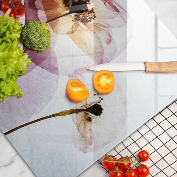 Deska do kuchni Delikatne kwiaty