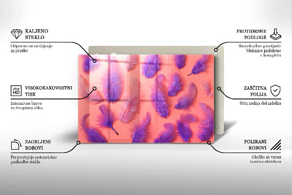 Deska do kuchni Puchate piórka