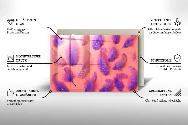 Deska do kuchni Puchate piórka