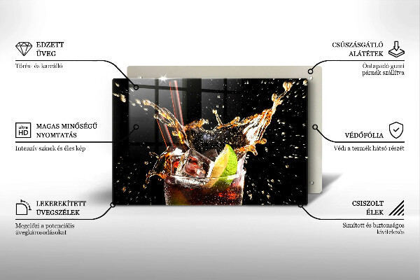 Deska do kuchni Drink z lodem