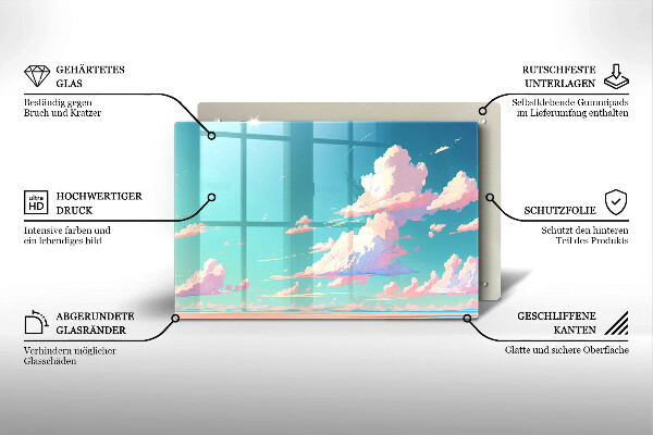 Deska do kuchni Bajkowe niebo
