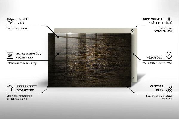 Deska do kuchni Tekstura drewna kora