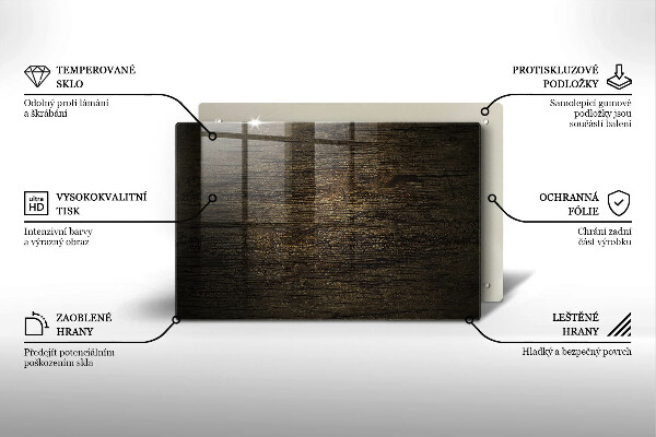 Deska do kuchni Tekstura drewna kora