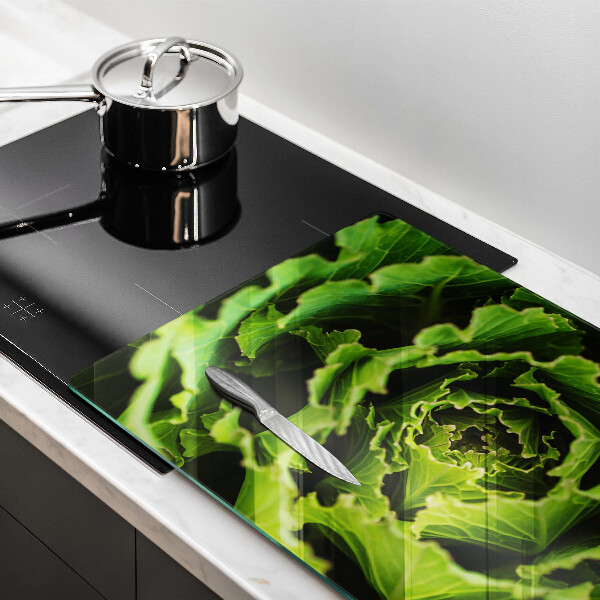 Deska do kuchni Jedzenie liście sałaty