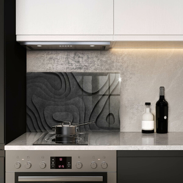 Deska do kuchni Kamienne kształty 3D