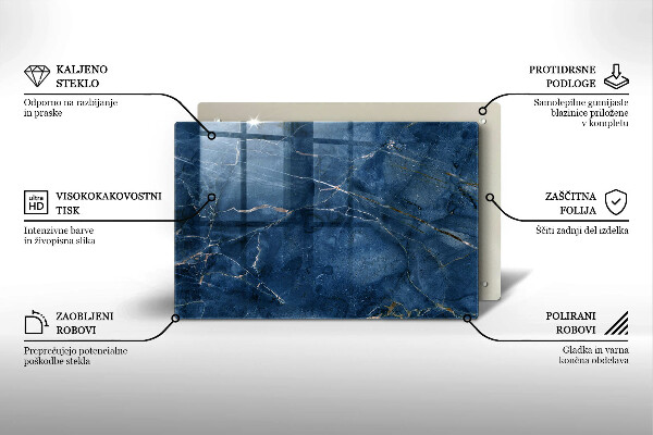 Deska do kuchni Tekstura kamienia marmur