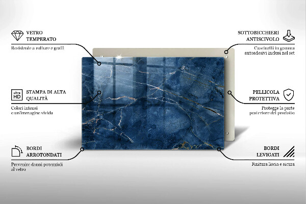 Deska do kuchni Tekstura kamienia marmur