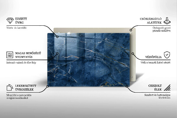 Deska do kuchni Tekstura kamienia marmur