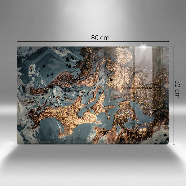 Deska do kuchni Złota struktura skały