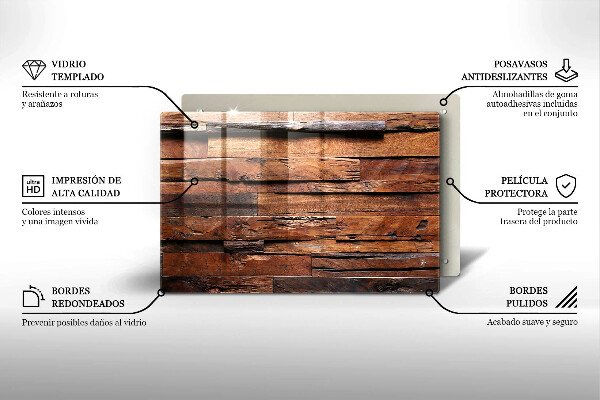 Deska do kuchni Ozdobne deski drewno