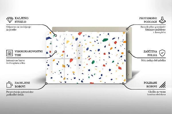 Deska do kuchni Kolorowy gres