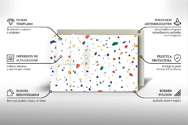 Deska do kuchni Kolorowy gres