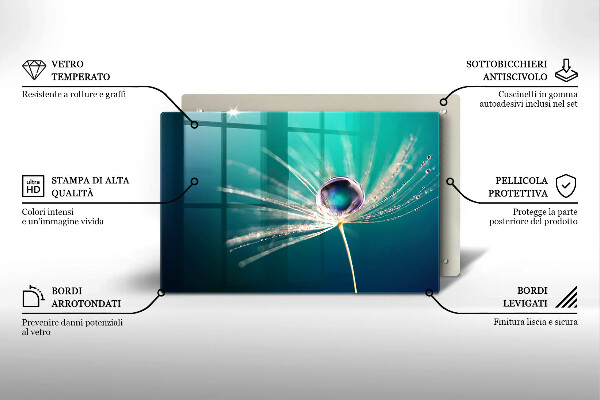 Deska do kuchni Rosa na dmuchawcu