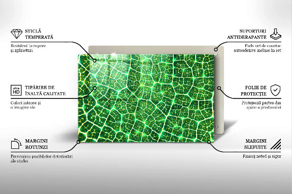 Deska do kuchni Struktura liścia
