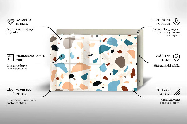 Deska do kuchni Kamień ozdobny gres