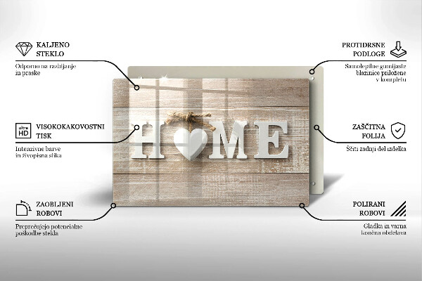 Deska do kuchni Deski i napis Home