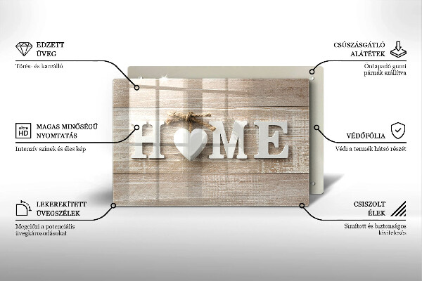 Deska do kuchni Deski i napis Home