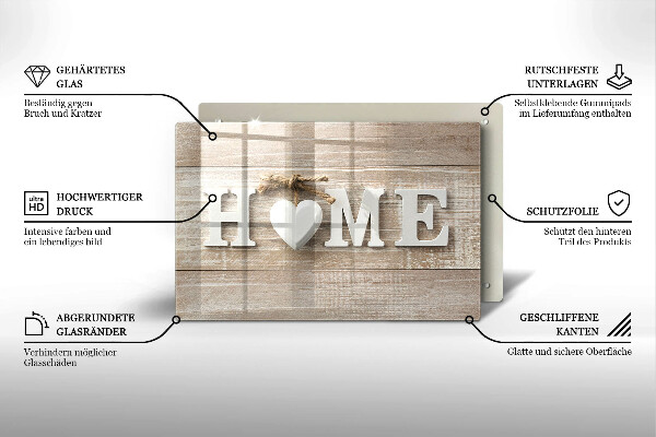 Deska do kuchni Deski i napis Home