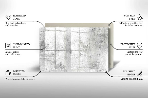 Deska do kuchni Beton tekstura
