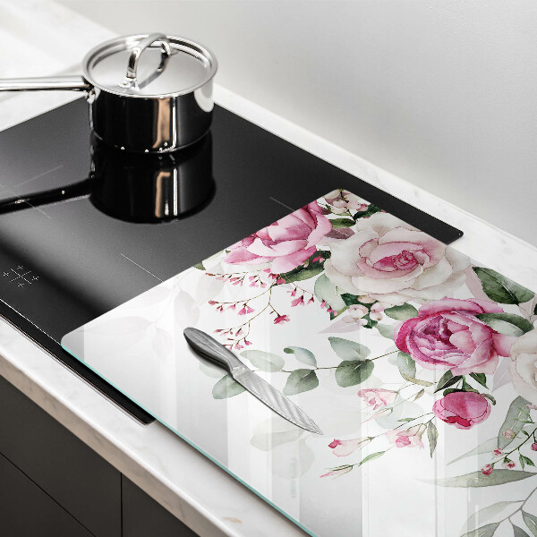 Deska do kuchni Akwarelowe róże