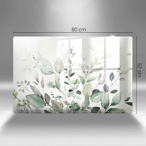 Deska do kuchni Akwarelowe rośliny