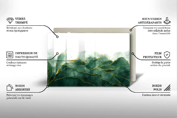 Deska do kuchni Abstrakcja natura