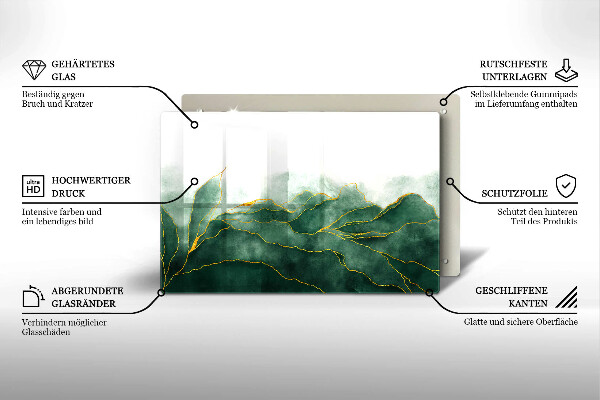 Deska do kuchni Abstrakcja natura