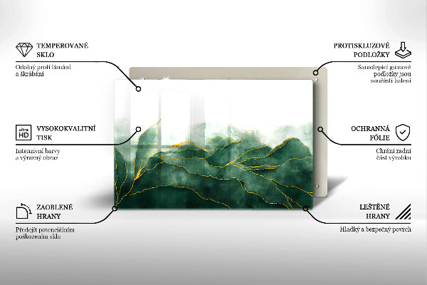 Deska do kuchni Abstrakcja natura