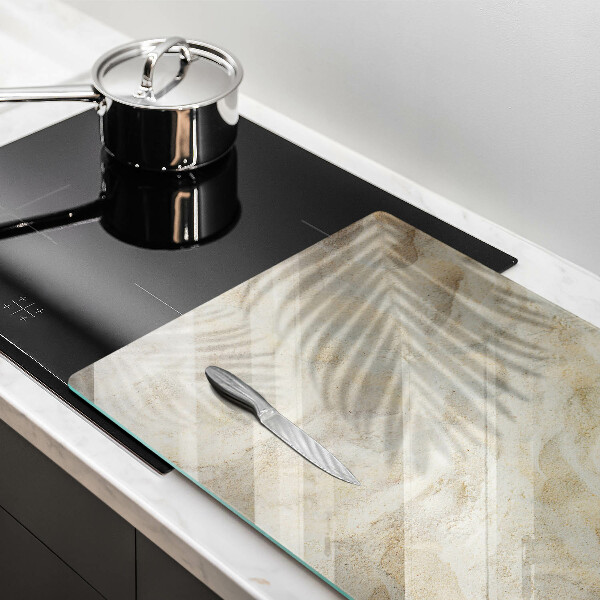 Deska do kuchni Liście palmy i piasek