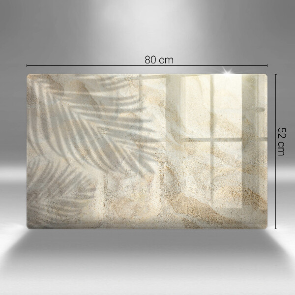 Deska do kuchni Liście palmy i piasek