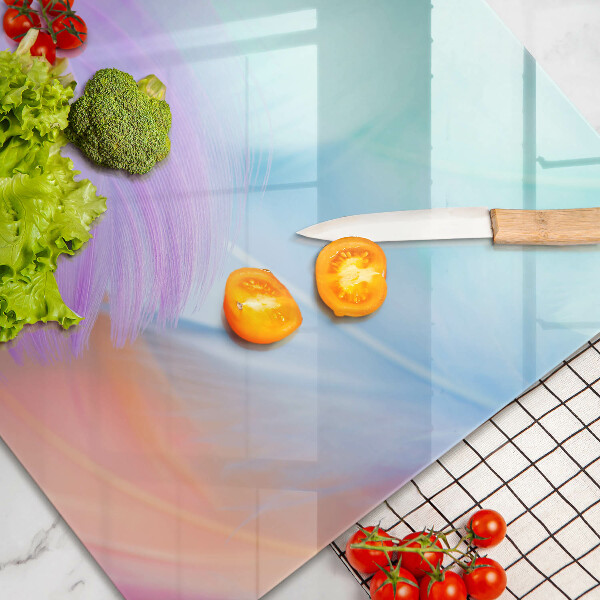 Deska do kuchni Pastelowe piórka