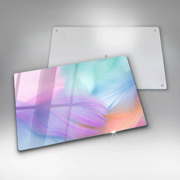 Deska do kuchni Pastelowe piórka