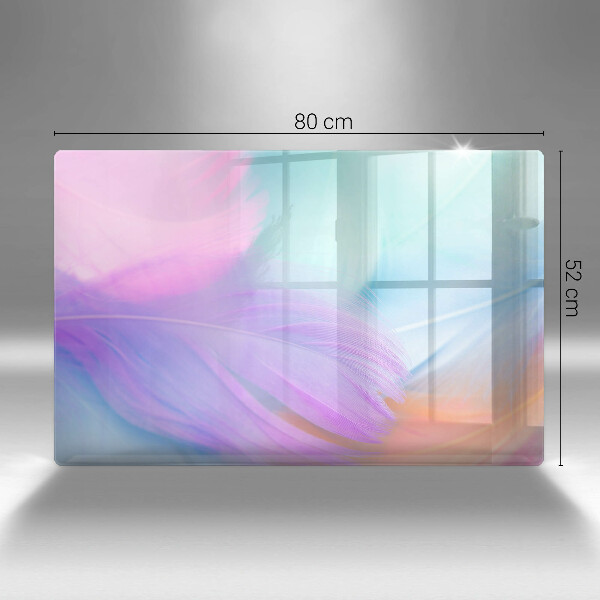 Deska do kuchni Pastelowe piórka