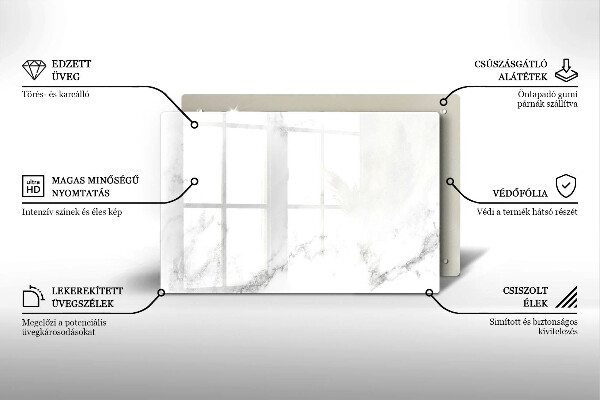 Deska do kuchni Nowoczesny marmur